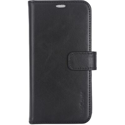 Radicover iPhone 15 Brieftasche Magnetisch RFID Leder - Schwarz Radicover iPhone 15 Brieftasche Magnetisch RFID Leder - Schwarz