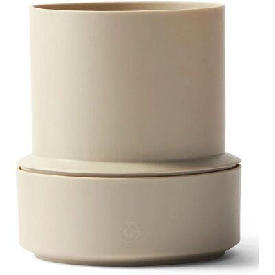 CrushGrind - 060400-0071 - Beige - Flowerpot CrushGrind - 060400-0071 - Beige - Flowerpot
