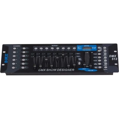 Redshow DMX-10 DMX-kontroller sort Redshow DMX-10 DMX-kontroller sort