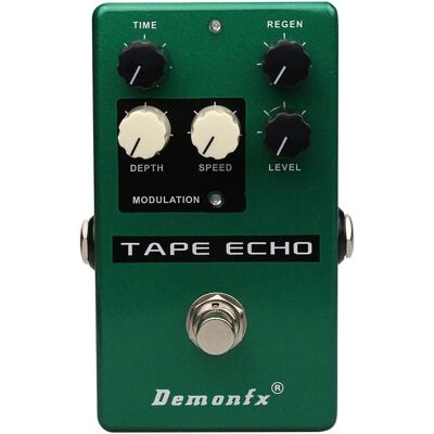 Demonfx Tape Echo Guitar-effekt-pedal - Guitareffekter Demonfx Tape Echo Guitar-effekt-pedal - Guitareffekter