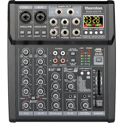 Thornton Axis Mini 6 - Mixer for Små Lydoppgaver Thornton Axis Mini 6 - Mixer for Små Lydoppgaver