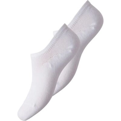 Pieces Pctess 2-pack Sneakersokken - Wit - Damesokken Pieces Pctess 2-pack Sneakersokken - Wit - Damesokken