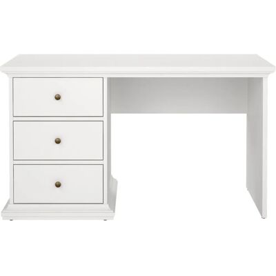 Höffner Pacto Schreibtisch - Weiß - 130cm Breite - Hochwertige Materialien Höffner Pacto Schreibtisch - Weiß - 130cm Breite - Hochwertige Materialien