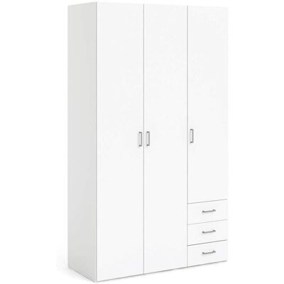 Armadio Bianco Sconto 115,8x49,5x200,4 cm - Armadio Armadio Bianco Sconto 115,8x49,5x200,4 cm - Armadio