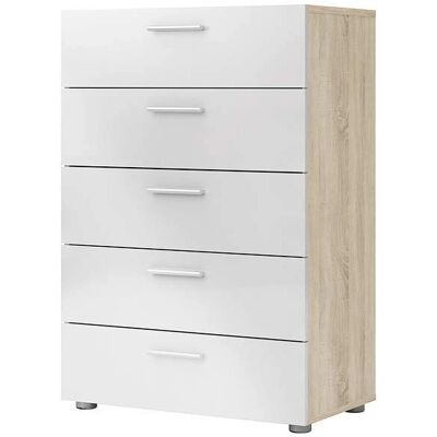 Sconto Pelileo Weiß 70x102cm Kommode Sconto Pelileo Weiß 70x102cm Kommode