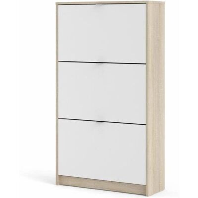 INOSIGN Schuhe Weiß Schuhschrank - 3 Türen, 2 Ebenen - Schuhaufbewahrung INOSIGN Schuhe Weiß Schuhschrank - 3 Türen, 2 Ebenen - Schuhaufbewahrung