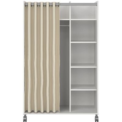 Ebuy24 Garderobesett - Moderne skyvedører, 160cm høy Ebuy24 Garderobesett - Moderne skyvedører, 160cm høy