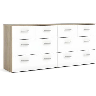 Ebuy24 Große Kommode - Weißer Schrank Ebuy24 Große Kommode - Weißer Schrank