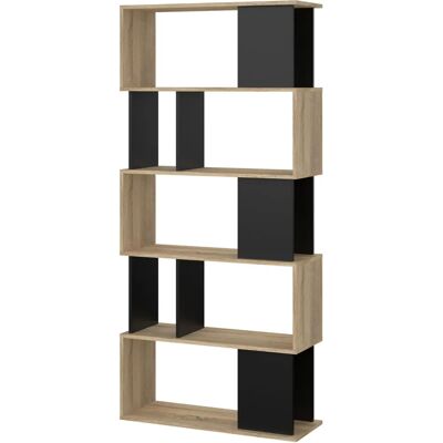 INOSIGN Maze Bücherregal - Multifunktional Schwarz Eiche INOSIGN Maze Bücherregal - Multifunktional Schwarz Eiche