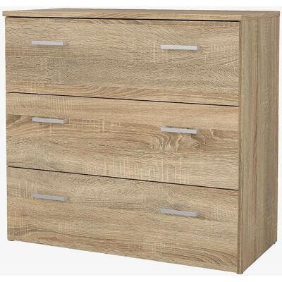 INOSIGN Eiche Sideboard mit 3 Schubladen - Kommode INOSIGN Eiche Sideboard mit 3 Schubladen - Kommode