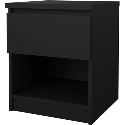 HOME AFFAIRE Nachttisch - Modernes Design - 1 Schublade - Passt zu niedrigen Betten HOME AFFAIRE Nachttisch - Modernes Design - 1 Schublade - Passt zu niedrigen Betten
