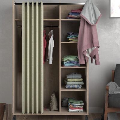 Furniture To Go - Uppsala Open Mobile Wardrobe Unit Furniture To Go - Uppsala Open Mobile Wardrobe Unit
