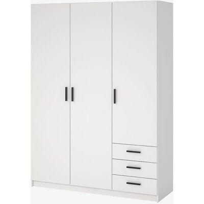 INOSIGN Sprint Garderobe - Hvit, Sponplate, 147x49.8x200.4cm INOSIGN Sprint Garderobe - Hvit, Sponplate, 147x49.8x200.4cm