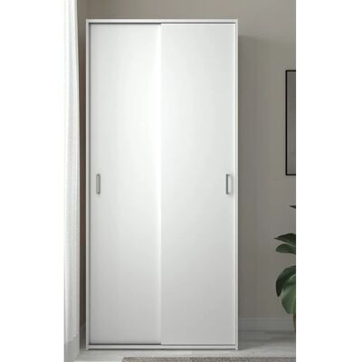 Furniture To Go Spalding White Wardrobe - Sliding Doors Furniture To Go Spalding White Wardrobe - Sliding Doors