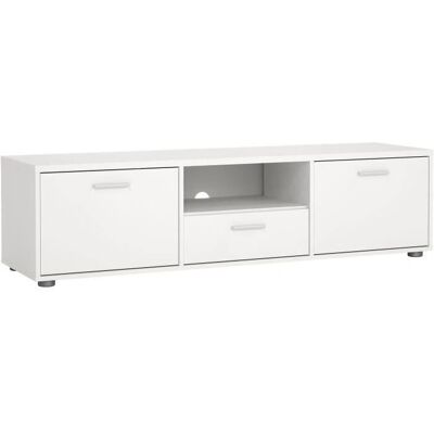 INOSIGN Media TV-Schrank - Weiß - 147,2cm x 38,4cm x 39,8cm - TV Möbel INOSIGN Media TV-Schrank - Weiß - 147,2cm x 38,4cm x 39,8cm - TV Möbel