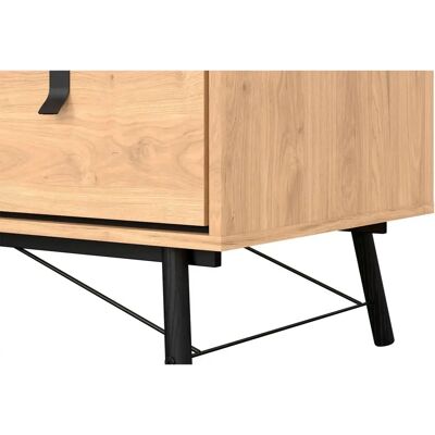 HOME AFFAIRE RY Kleiderschrank - 3 Türen, 3 Schubladen, Jackson Hickory Oak HOME AFFAIRE RY Kleiderschrank - 3 Türen, 3 Schubladen, Jackson Hickory Oak