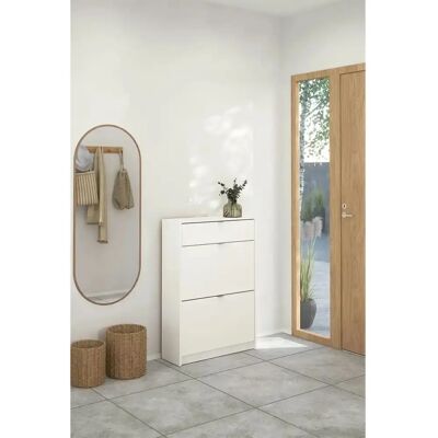 Höffner Cisano White Shoe Storage Cabinet - Shoe & Coat Racks Höffner Cisano White Shoe Storage Cabinet - Shoe & Coat Racks