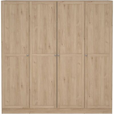HOME AFFAIRE Billund White Wardrobe HOME AFFAIRE Billund White Wardrobe
