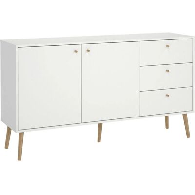 andas Nordic Interior Bodo Weiß Sideboard - Sideboard andas Nordic Interior Bodo Weiß Sideboard - Sideboard