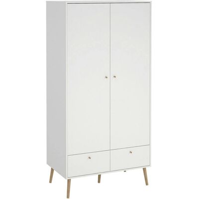 Szafa Bodo - 2 Drzwi, 98,7x58,1cm, 200,1cm Wysokość - Szafa Szafa Bodo - 2 Drzwi, 98,7x58,1cm, 200,1cm Wysokość - Szafa