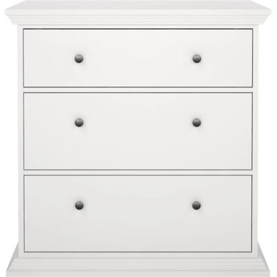 ebuy24 North Commode - 3 Tiroirs - Blanc - Mobilier - Publicité ebuy24 North Commode - 3 Tiroirs - Blanc - Mobilier - Publicité