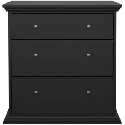 North Kommode - Modernes Design 3 Schubladen - Schlafzimmermöbel North Kommode - Modernes Design 3 Schubladen - Schlafzimmermöbel