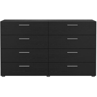 Ebuy24 - Pepe - Sort - 140x40 cm - Chest of drawers Ebuy24 - Pepe - Sort - 140x40 cm - Chest of drawers