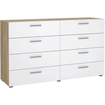 Ebuy24 Pepe Weiß Hochglanz Kommode - Sideboard Ebuy24 Pepe Weiß Hochglanz Kommode - Sideboard