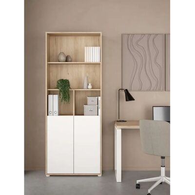 INOSIGN Jackson Hickory Weiß 5-Regal Bücherregal - Bücherregal INOSIGN Jackson Hickory Weiß 5-Regal Bücherregal - Bücherregal