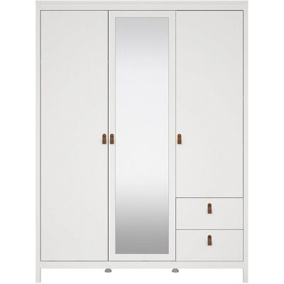 Ebuy24 - Madrid - Hvid - 150x59 cm - Garderobe Ebuy24 - Madrid - Hvid - 150x59 cm - Garderobe