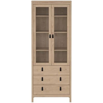 Ebuy24 Madrid Vitrinenschrank - 79x33cm - Publicité Ebuy24 Madrid Vitrinenschrank - 79x33cm - Publicité