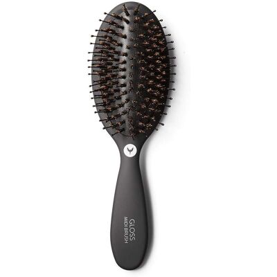 HH Simonsen Gloss Brush Midi Schwarz - Haarkamm HH Simonsen Gloss Brush Midi Schwarz - Haarkamm
