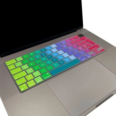 Philbert Couverture de Clavier Rainbow Nordic pour MacBook 13-16" - Protection & Style - Publicité Philbert Couverture de Clavier Rainbow Nordic pour MacBook 13-16" - Protection & Style - Publicité