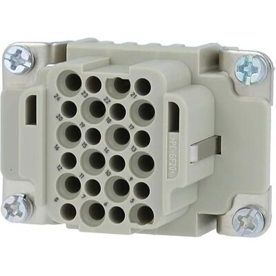 Harting Harting HAN DD 24-polig Stecker - Rechteckig, Weiblich, 10A Harting Harting HAN DD 24-polig Stecker - Rechteckig, Weiblich, 10A