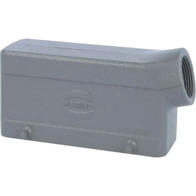 Harting - HAN 24B-GS-21 - Gris - Aluminium - Boîtier de connecteur - Publicité Harting - HAN 24B-GS-21 - Gris - Aluminium - Boîtier de connecteur - Publicité