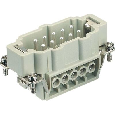 Harting HAN E 10-poliger Schraubklemmen-Steckverbinder - Elektronikkomponente Harting HAN E 10-poliger Schraubklemmen-Steckverbinder - Elektronikkomponente