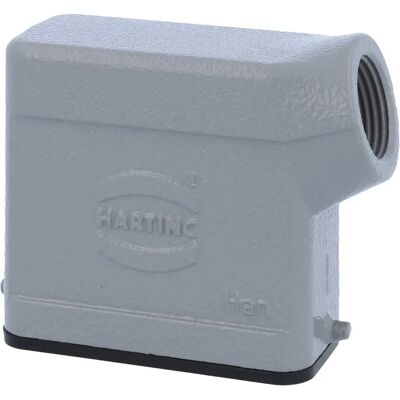 Harting Marke HAN A 10A-M20 Belüfteter Aluminiumsgehäuse - Elektrischer Stecker Harting Marke HAN A 10A-M20 Belüfteter Aluminiumsgehäuse - Elektrischer Stecker