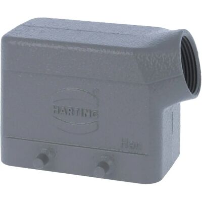 Harting Aluminiumgehäuse Han 10B-gs-M25 - IP65 Kabelverschraubung Harting Aluminiumgehäuse Han 10B-gs-M25 - IP65 Kabelverschraubung