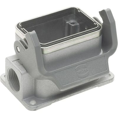 Harting Stahlgehäuse HAN 6 B EMC 2XM20 - Elektronikgehäuse Harting Stahlgehäuse HAN 6 B EMC 2XM20 - Elektronikgehäuse