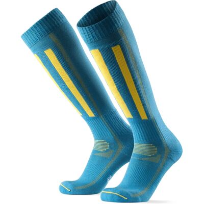 Danish Endurance - SKI PERFORMANCE - bleu/jaune - Chaussettes - Publicité Danish Endurance - SKI PERFORMANCE - bleu/jaune - Chaussettes - Publicité