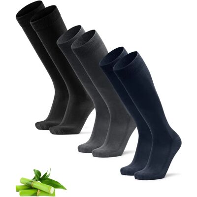 Danish Endurance KNEE-HIGH BAMBOO BLEND Socks - Multi-Color Danish Endurance KNEE-HIGH BAMBOO BLEND Socks - Multi-Color