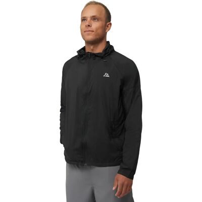 Danish Endurance Veste Homme Noir L - Windbreaker - Publicité Danish Endurance Veste Homme Noir L - Windbreaker - Publicité