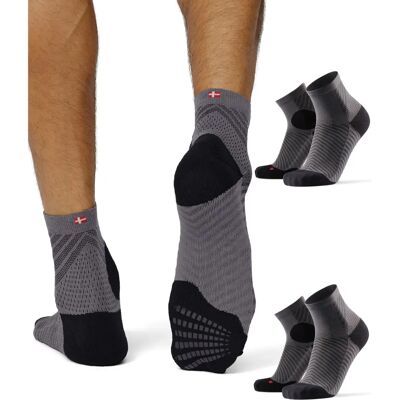 Danish Endurance Race 2 Pack Chaussettes - Équipement pour course sans ampoules - Publicité Danish Endurance Race 2 Pack Chaussettes - Équipement pour course sans ampoules - Publicité