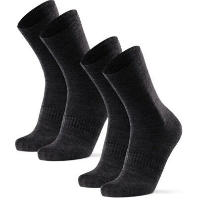 Danish Endurance Merino Liner 2 Pack - Chaussettes - Gris(e) - 35-38 - Publicité Danish Endurance Merino Liner 2 Pack - Chaussettes - Gris(e) - 35-38 - Publicité
