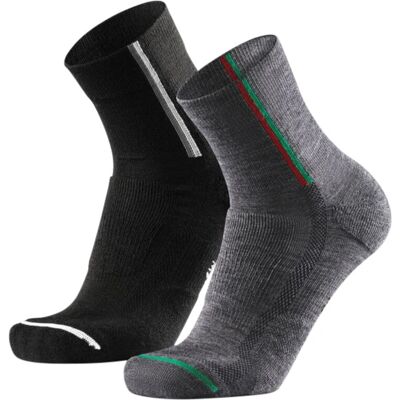 Danish Endurance 1660 - Socks - black/grey Danish Endurance 1660 - Socks - black/grey