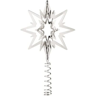 Georg Jensen - Palladium-Stern Weihnachtsbaumspitze - Eleganter Silberschmuck Georg Jensen - Palladium-Stern Weihnachtsbaumspitze - Eleganter Silberschmuck