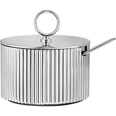Georg Jensen Bernadotte Sukkerboks med Skje - Sølv Georg Jensen Bernadotte Sukkerboks med Skje - Sølv