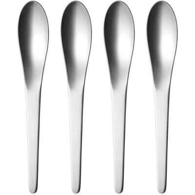 Georg Jensen Arne Jacobsen Teelöffel Set - Edelstahl, Modern Design Georg Jensen Arne Jacobsen Teelöffel Set - Edelstahl, Modern Design