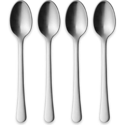 Georg Jensen Copenhagen matte dessertskje - 4 stk Georg Jensen Copenhagen matte dessertskje - 4 stk