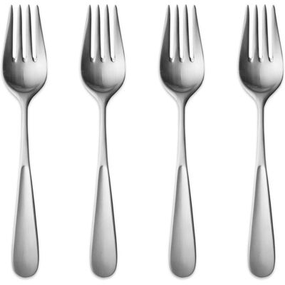 Georg Jensen Vivianna Matt Tortengabel 4er Pack - Besteck Georg Jensen Vivianna Matt Tortengabel 4er Pack - Besteck